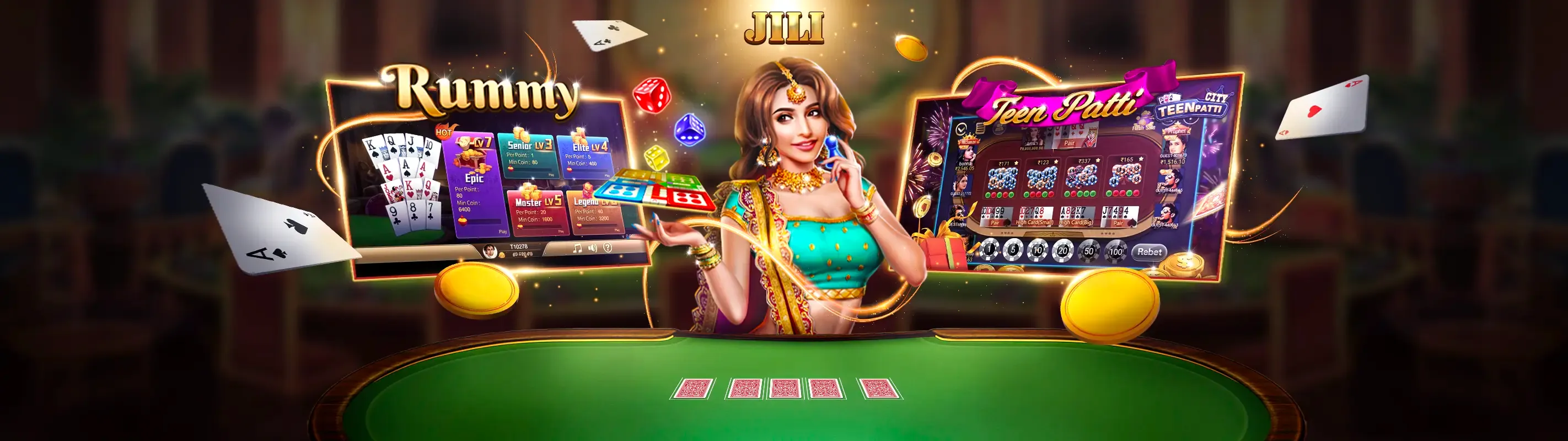 Sảnh Baccarat Trực Tuyến SV267 sang trọng và hiện đại
